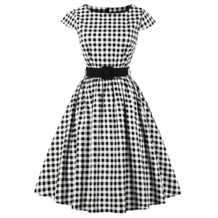 Vestido A Cuadros