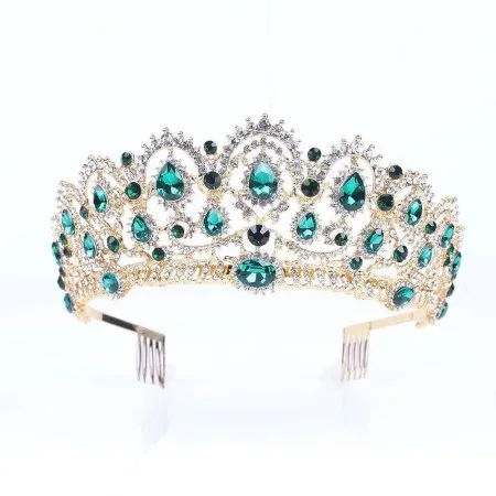 Tocado Corona De Metal