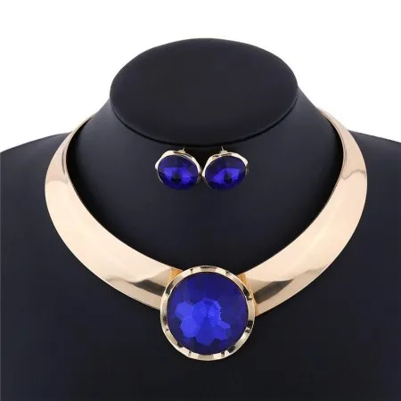 Conjunto De Aretes Collar Joya