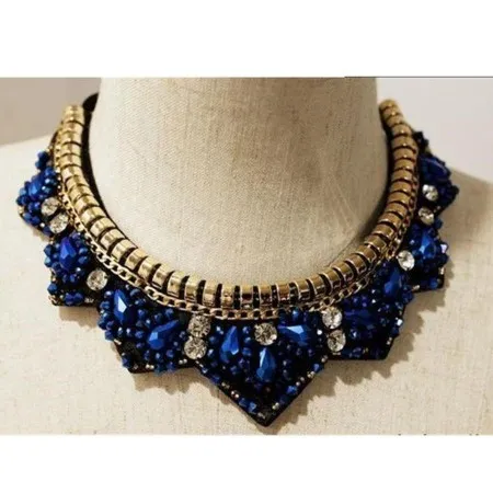 Collar De Cuello Redondo Con Colgante De Ropa Que Combina Con Todo