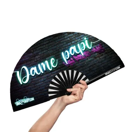 Bamboe Clack Fan Dame Papi Un Poco Más