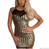 Sequins Backless Dress Julia