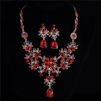 Necklace Earrings Temperament Set