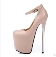 Los Zapatos De Cuero De Club Nocturno Con Tacones Súper Altos Odian A Sloane