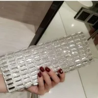 Rhinestone Clutch Bag